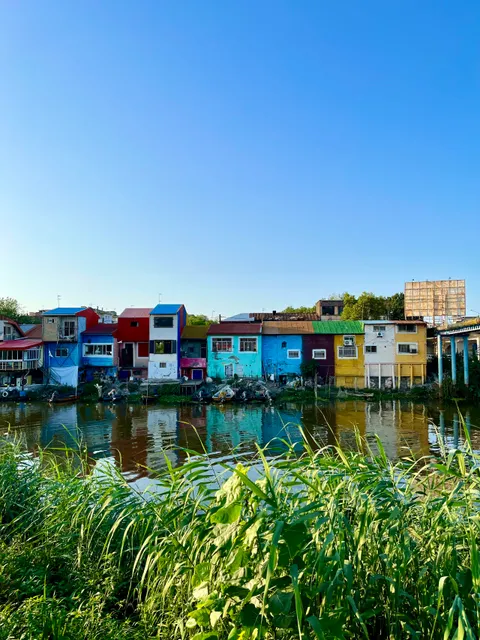 خانه های رنگی