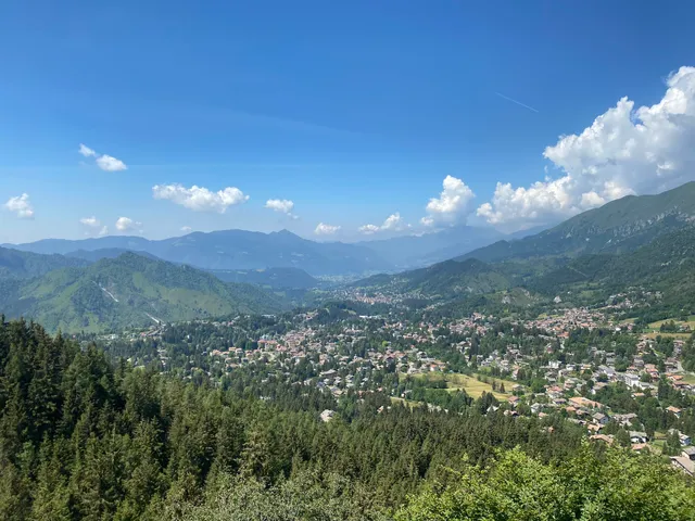 Punto panoramico sul sentiero dei Carbonai