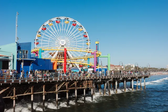 Santa Monica Pier Parking Deck