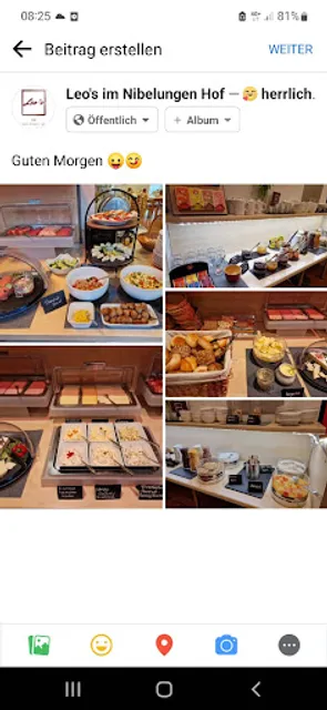 Frühstückscafé Leo's im Nibelungen Hof