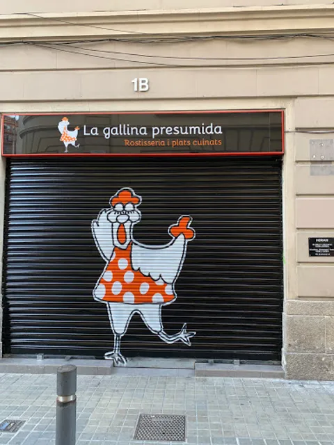 Rostisseria la Gallina Presumida. Pollastre a l'Ast, cuina catalana i veneçolana