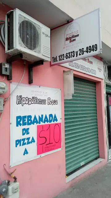 Pizzas Hipopotamus Rose
