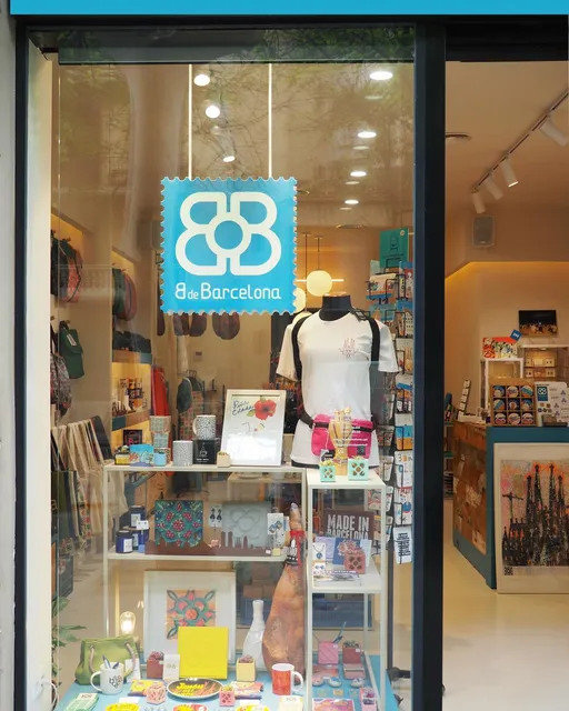 B de Barcelona souvenir shop Barcelona