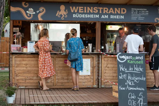 Weinstrand Rüdesheim am Rhein