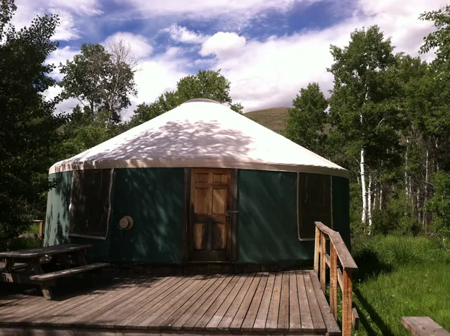 Champagne Creek Yurts