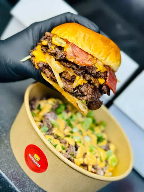 Sapranos Finest | Smash Burgers, Pizzas, Milkshakes & Loaded Fries Northampton