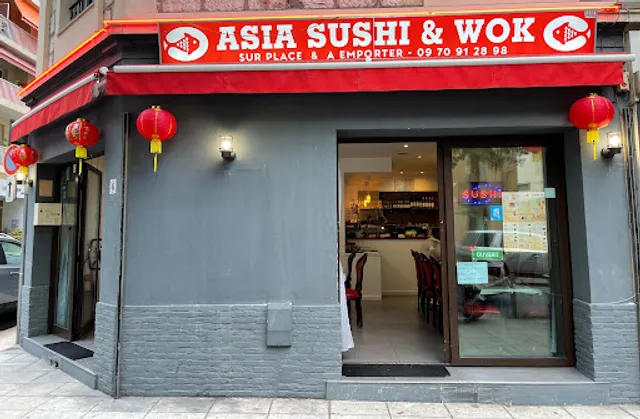 Asia sushi wok...sur place & a emporter