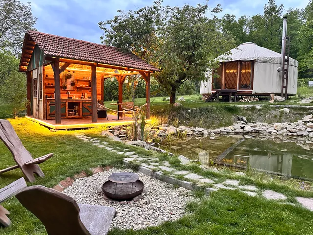 Klidný kout glamping