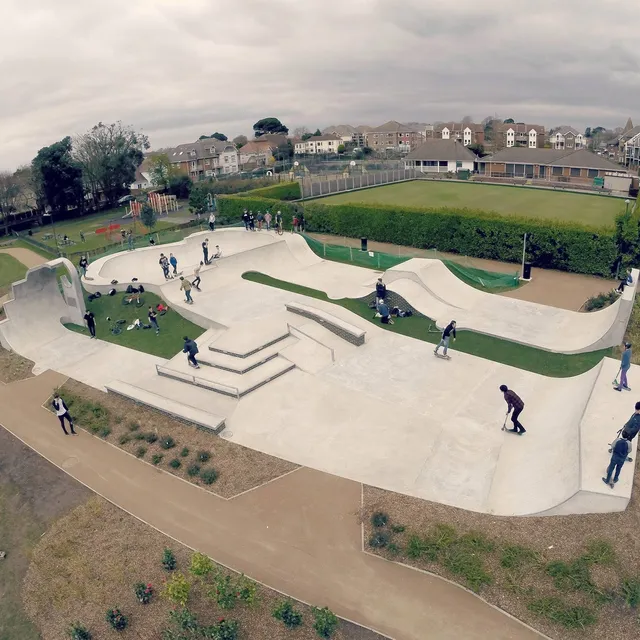 New Milton Skatepark.