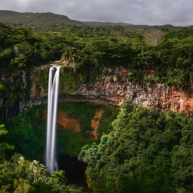 Chamarel Waterfall
