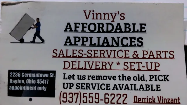 Vinny's Affordable Appliances