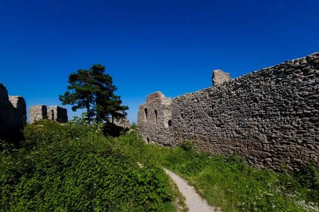 Ruin of castle Starý Jičín