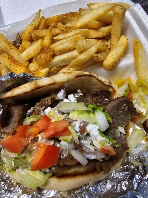 Shawarma rolls and gyro