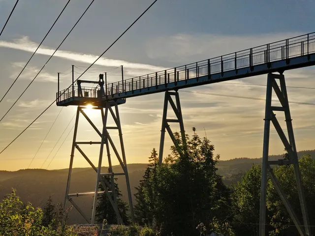 Tyrolienne de la Faucille