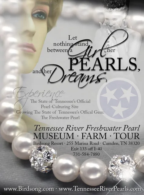 Tennessee River Freshwater Pearl Museum and Cabin Rentals