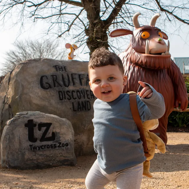 The Gruffalo Discovery Land at Twycross Zoo