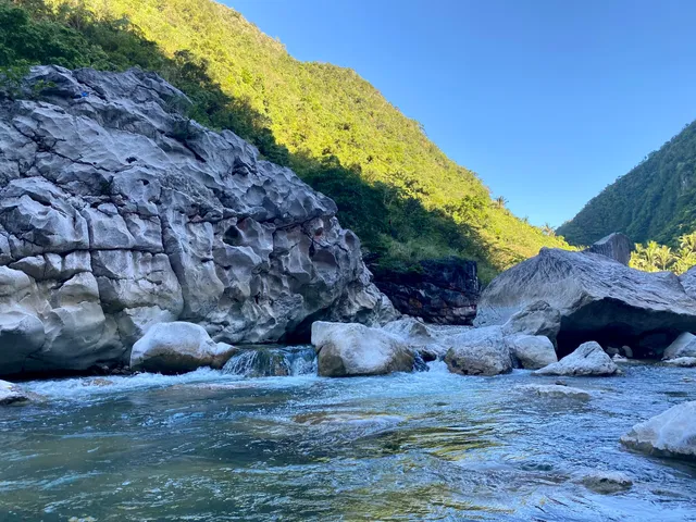 Tinipak River and Rock Formation