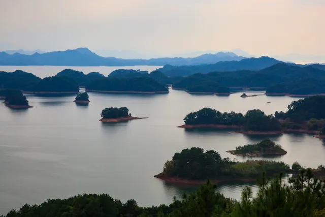 Qiandao Lake Center Lake Area