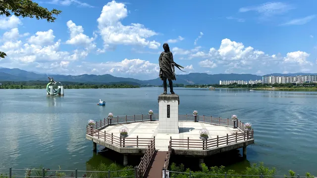 Soyanggang Girl Statue