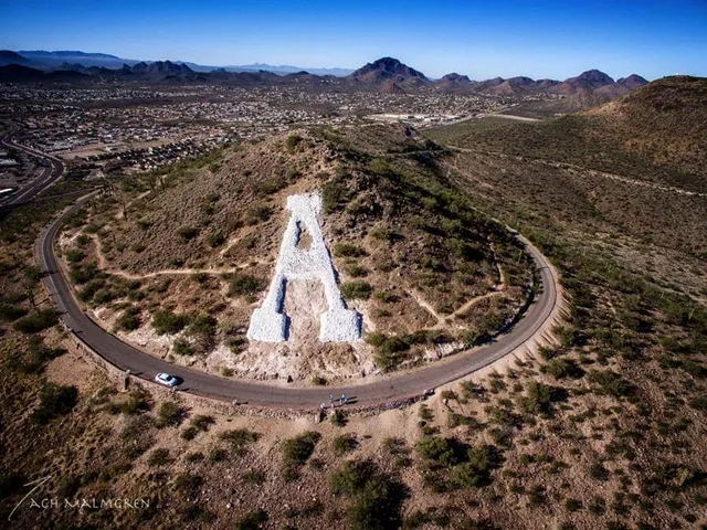 Sentinel Peak Park ("A" Mountain)