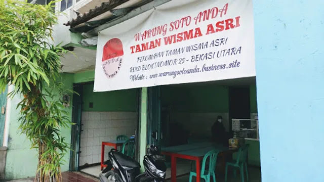 Warung Soto Anda Taman Wisma Asri