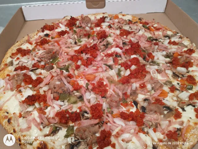 Pizzas jhons sucursal teoloyucan