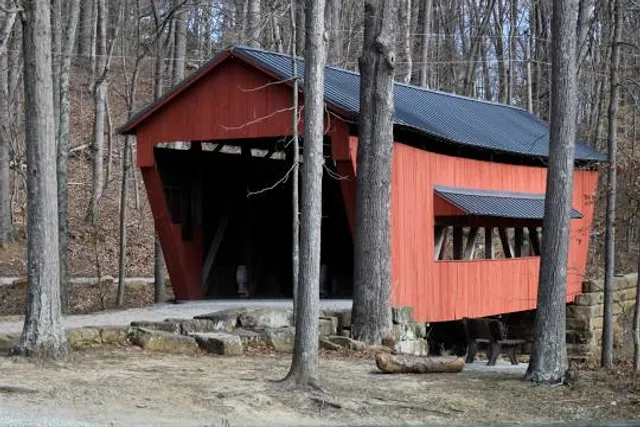 Black Covered Bridge