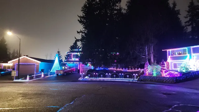 Everett Lights, Halloween Light Show