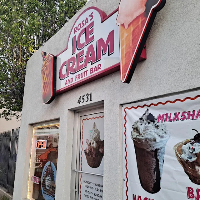 Rosa's Ice Cream and Fruit Bar