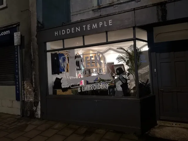 Hidden Temple, Screen printing & Embroidery