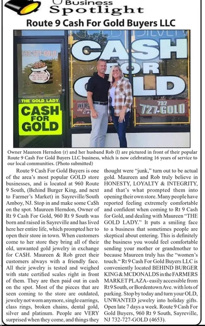 Maureens Rt 9 Cash for Gold
