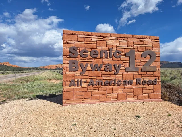 Scenic Byway 12 All American Road sign