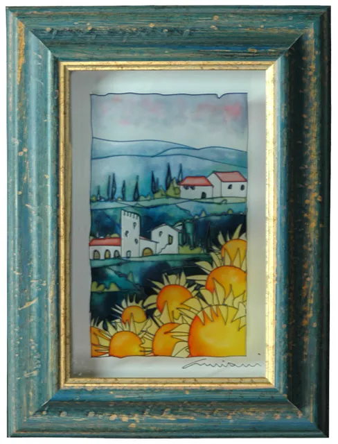 Cruciani - Glass Paintings
