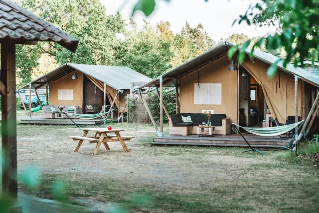 Glamping Holten, luxe safaritenten