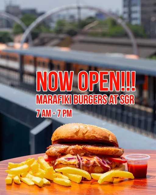Marafiki Enjoy Your Burger