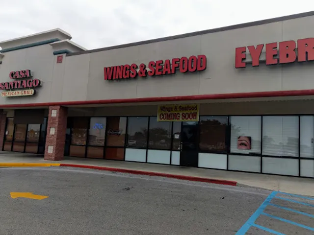 Wings and seafood