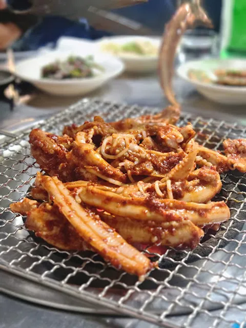 산호숯불꼼장어