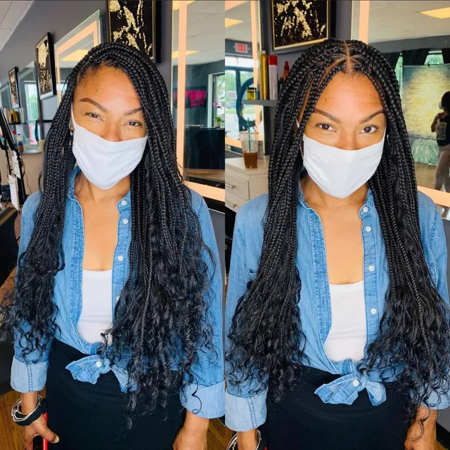 YOKII BEAUTY & J BRAIDING AND BARBER