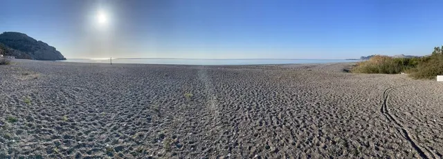 Afandou Beach main public beach