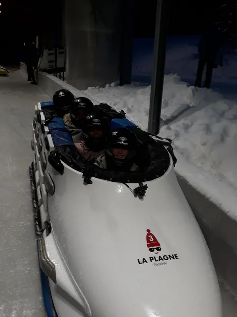 Bobsleigh La Plagne La Plagne Olympic track