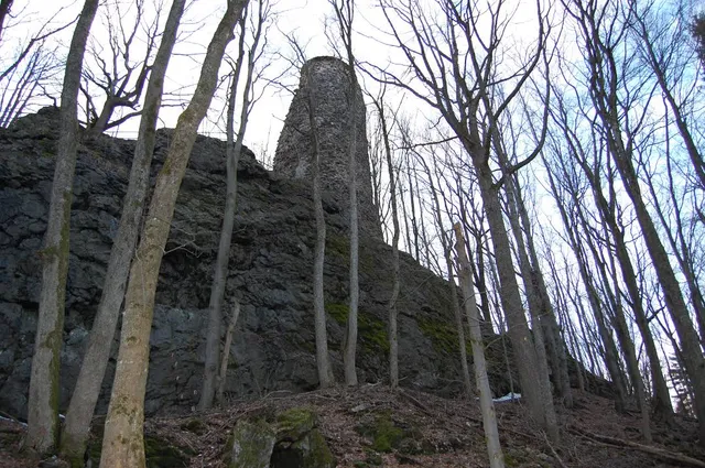 Burgfels Reichenstein NE von Stadlern