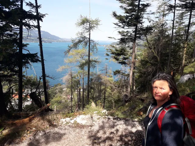 Gustav Klimt - Themenweg Stele, Weißenbach-Forsthaus