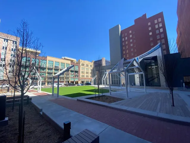 Chester I Lewis Reflection Square Park