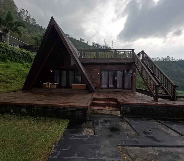 Batur Cliff Panorama
