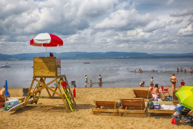 Plage municipale de Saint-Gabriel