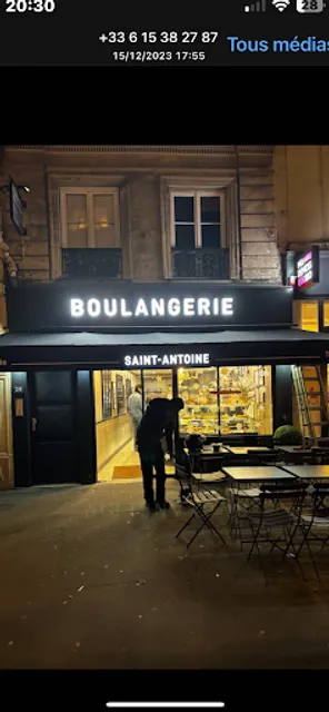 Boulangerie St Antoine