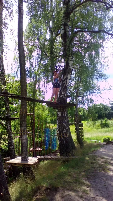Rope Park in Rudnica