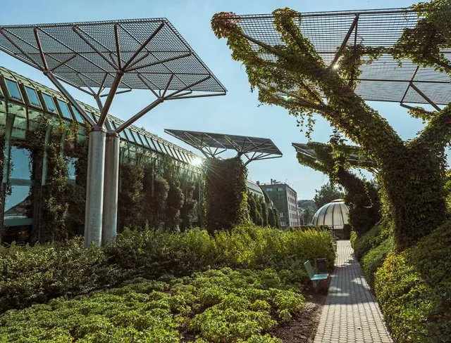 Warsaw University Library Garden