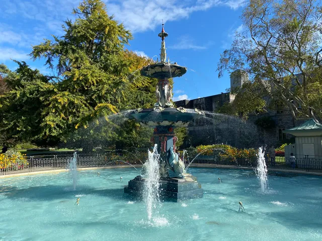 Peacock Fountain