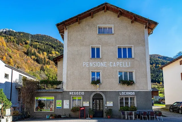 Pensione Capelli + kleiner Einkaufsladen